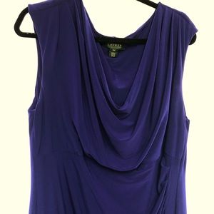 Ralph Lauren Cowl Neck Dress